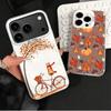 Pumpkin Happy Fall Autumn Shockproof Phone Case for iPhone 17 Air 16 16E 15 Pro Max 14 Plus 13 Mini 12 Back Cover Anti Fall Fund