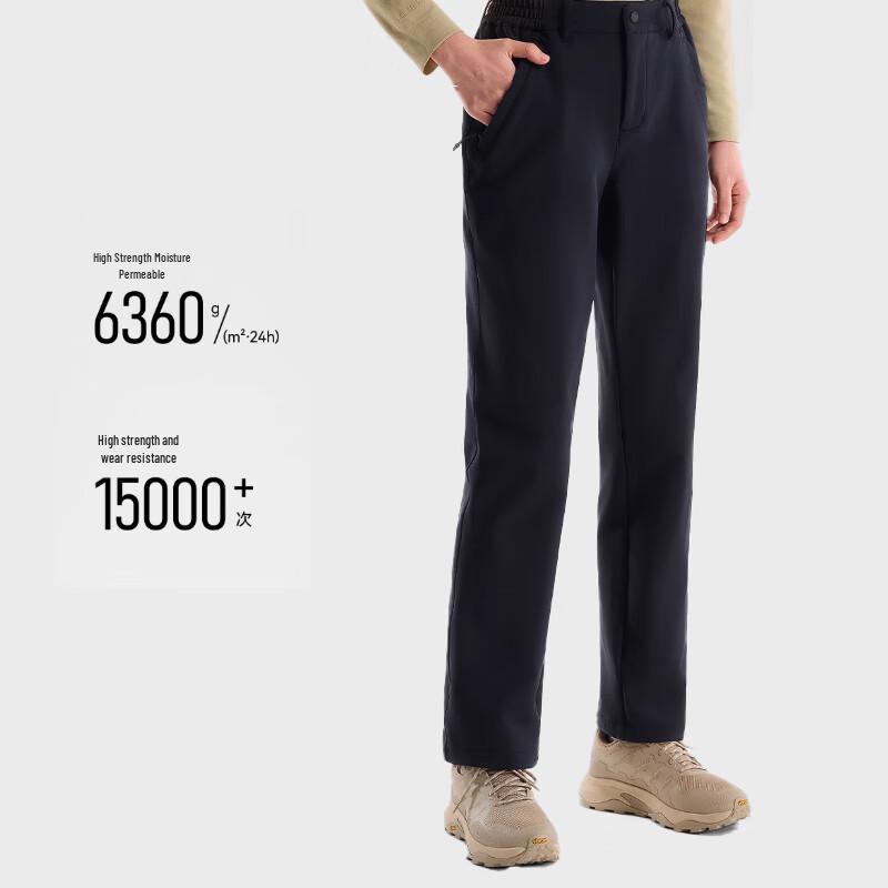 Pelliot Men's Warm Windproof Hiking Softshell Pants