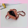 Girls Compact Nylon Shoulder Bag With Open Pocket And Adjustable Strap For Daily Wear
