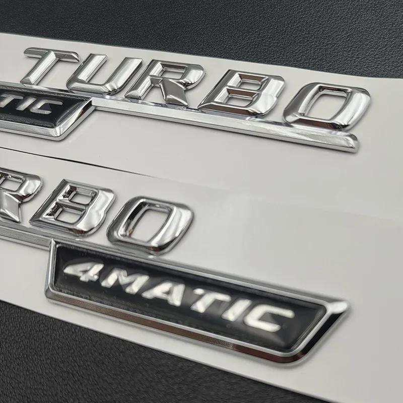 AMG W220 Pour Benz Chaud 3D ABS Chrome A45 Logo Kit Carrosserie Turbo 4MATIC Badge Emblème AMG Autocollant Étoile Arrière de Voiture Pour Mercedes Benz A45