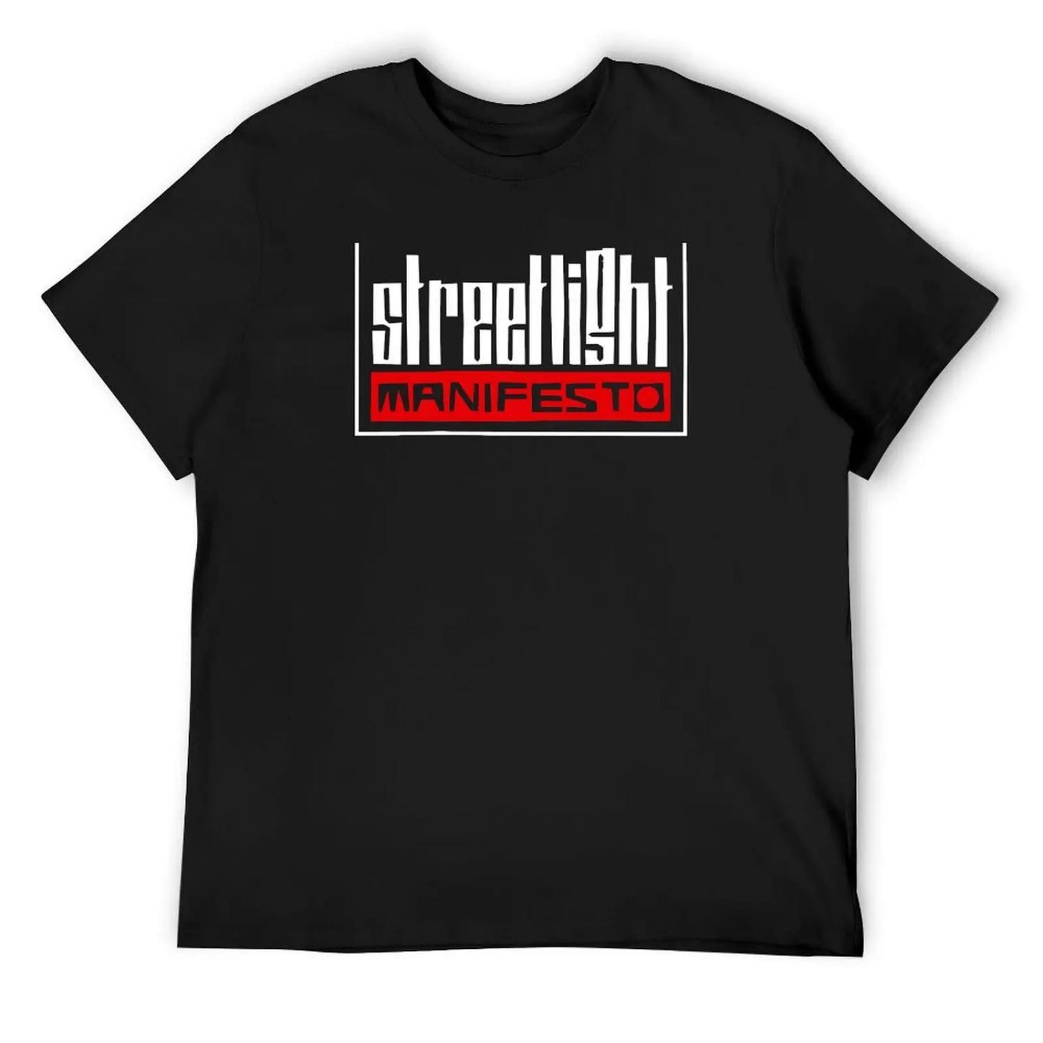 Streetlight Ska Punk Manifesto Ska Punk Streetlight Ska Punk Manifesto T-Shirt heavyweights rapper graphic tees men t shirts S
