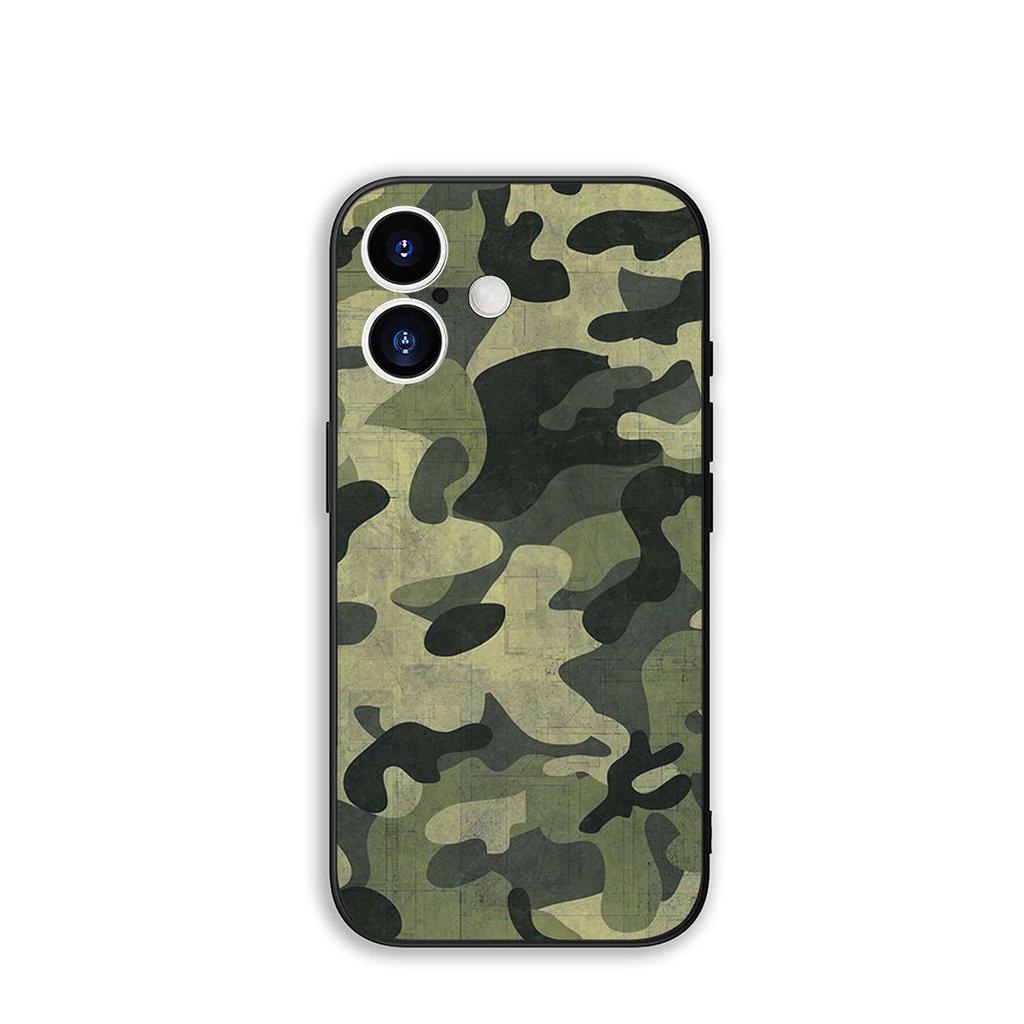 Phone Cover Camo Military Army Camouflage Pattern for Apple iPhone 17 11 16 Pro XS Max XR 6 7 8 Plus + 16E SE 2020 Air 5 8+ Case