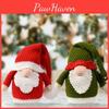 Adorable New Christmas Decorations Knitted Rudolph Gnome Plush Doll For Festive Cheer