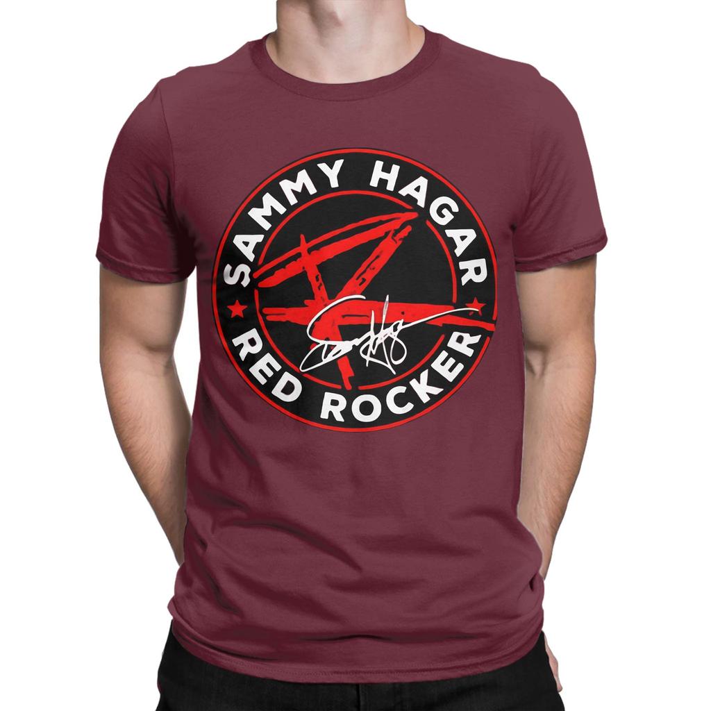 Sammyss Hagar Rocker Novelty Graphic 100 Cotton Tshirt Van Halen Tees Tops For Unisex