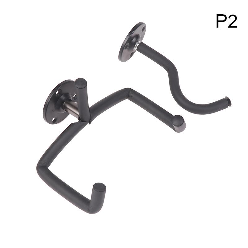 1 Τμχ Οριζόντιο Μαύρο Μεταλλικό Κρεμάστρα Στήριξης Τοίχου Κιθάρας Σταντ Για Ακουστική Κιθάρα Μπάσο Βιολιά Μαντολίνα Πλαίσιο Στήριξης Επίδειξης