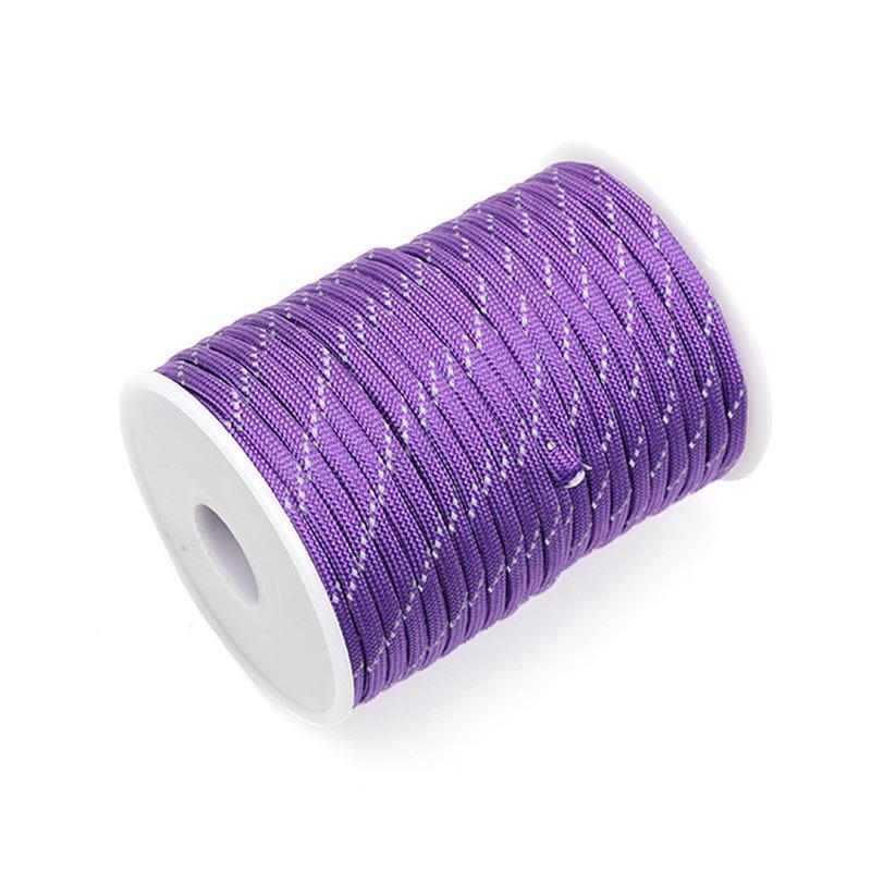 Outdoor Multi-functional 7-core Umbrella Rope Highly Reflective Rope Bracelet Woven Rope Tent Canopy Pull Rope