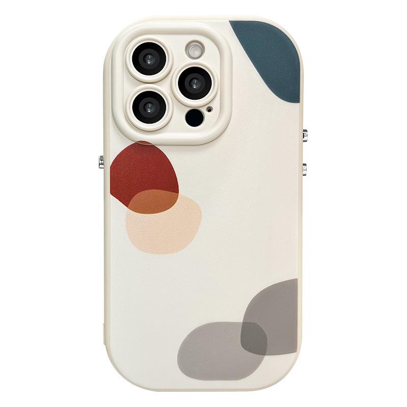 Morandi Frosted Anti-Fall Phone Case for iPhone 12/13/14 Pro