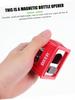 1pc Beer Crate-Shaped Refrigerator Magnet, Soda Bottle Opener, Can Be Beer Bottle Opener , Can Be Used In Home Bars