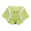 Small Face Planter Flower Pot Home Decor Sports Themed Creative Resin Plant with Drainage for