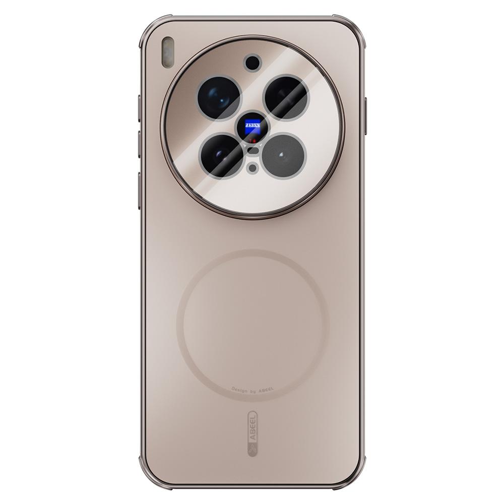 ABEEL For vivo X300 Pro 5G Magnetic Case TPU PC Cooling Matte Phone Back Cover with Lens Film