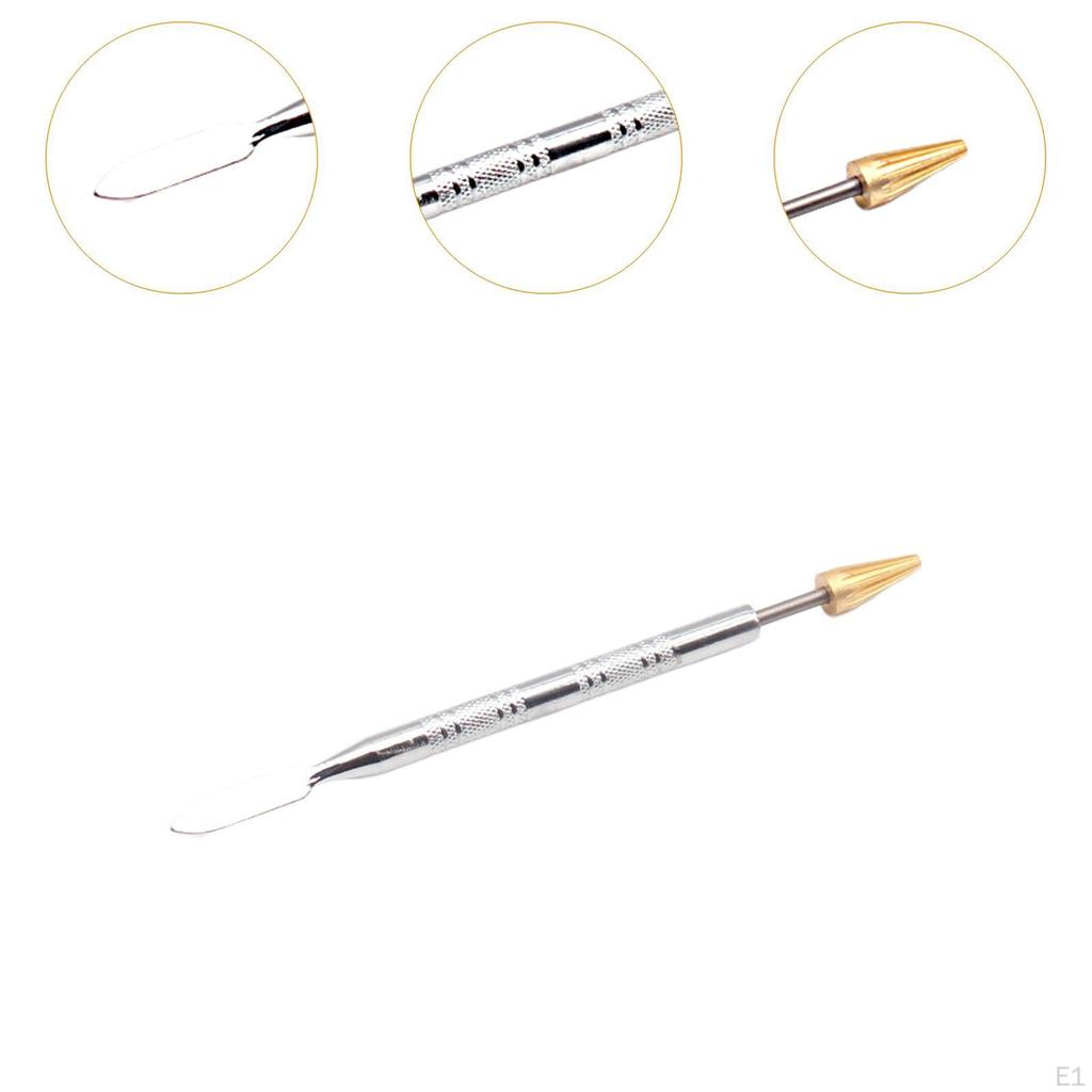 Lederhandwerk Färbestift Doppelkopf Kantenölbehandlungswerkzeug Rolle für