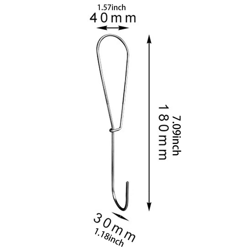 12Pcs Pattern Hooks Metal Industrial Clothing Design Storage Home Tailors Hanger Arts Crafts Easy Hanging Pattern Hanging Hook