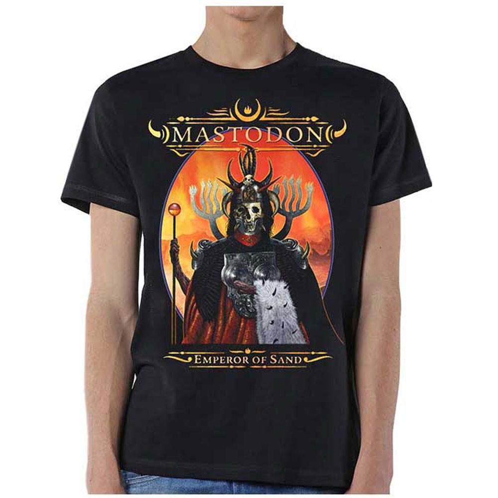 Men s Mastodon Emperor of Sand Autumn 2017 (Ex Tour) Slim Fit T-shirt Small XXXXL