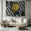 Indiana Pacers Wall Tapestry Aesthetic Wall Hanging Printed Fabric Blanket Decorative Tapestries for Bedroom Living Room Home Decor