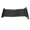 PCIe 4.0 X16 High Speed Flexible Extender Card Extension Port Single Row 10 Pair PCIe 4.0 Reverse 90 Degree Graphics