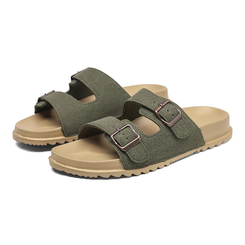 Summer Fashion Slippers Men Beach Anti-slip Breathable Outdoor Men's Thick-soled Beach Comfortable Casual Men Shoes