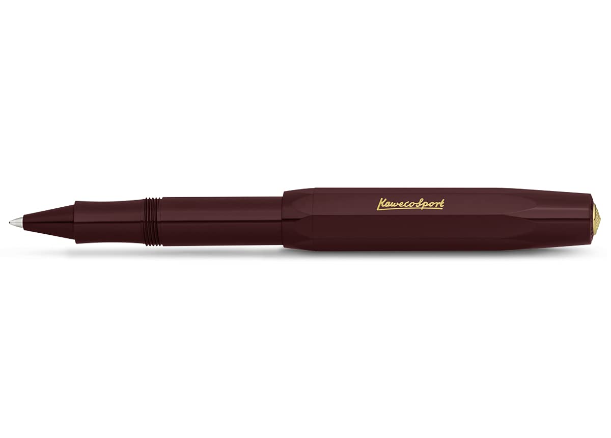 

Kaweco Ballpoint Classic Official Import Pen, Water-Based, Sport, Bordeaux, CSR2-BO,