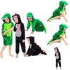 Adorable Halloween Childs Dinosaur Costume Crocodile Jumpsuit For Fancy Dress Parties