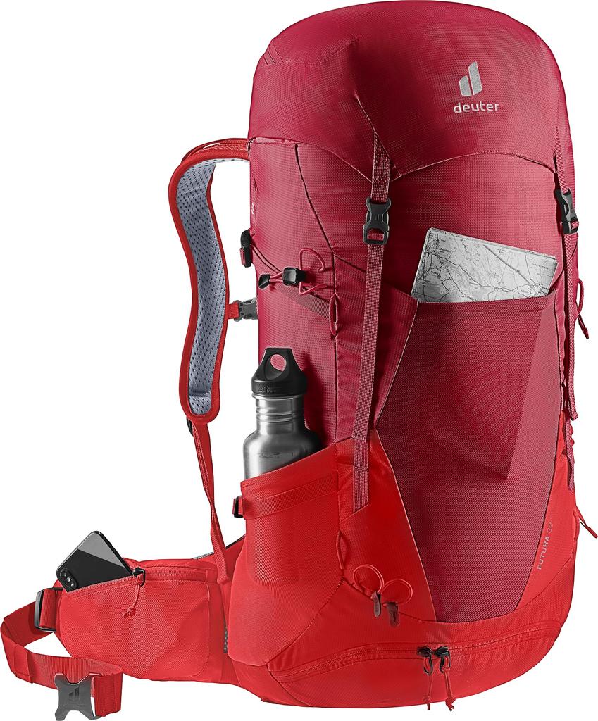 Deuter Futura Backpack, Red, No Backpack