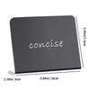 1pcs Reusable Mini Chalkboard Erasable Message Board Desktop Display Board  Place Card Display