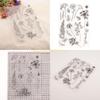 Various Flowers Silicone Clear Seal Stamp DIY Scrapbooking Embossing Photo Album Decorative Paper Card Craft Stamps Top Sale