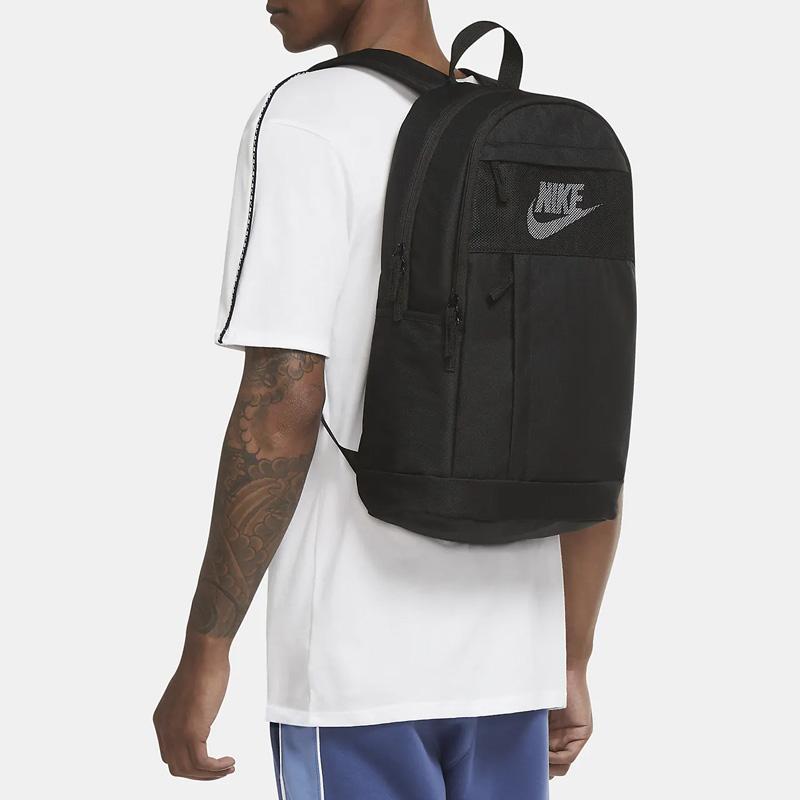 Nike Polyester Backpack Regular Unisex Black Casual