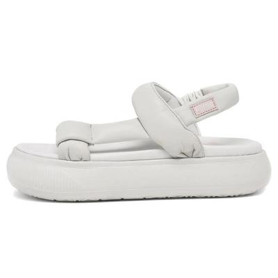 Nízké unisex platformové sandály Měkký pásek Protiskluzová podrážka Pro každodenní nošení 383379-01