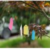 100pcs Plant  Label Plastic Pvc Hanging Tag Marker Waterproof Garden Flower Gift