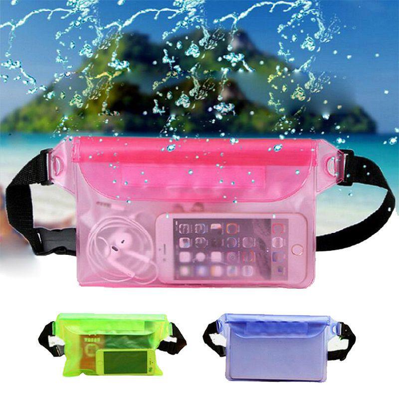 Premium Waterproof Swimming Bag With Adjustable Waist Strap For Ultimate Protection
