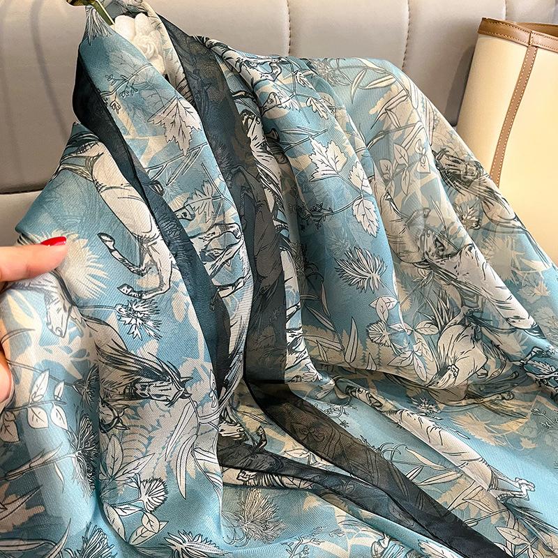 Luxury 180X130CM Sunscreen Scarf New Winter Warm Pashmina Scarves Couple Style Cashmere Shawls Women Fashion Silk Hijab For Gift