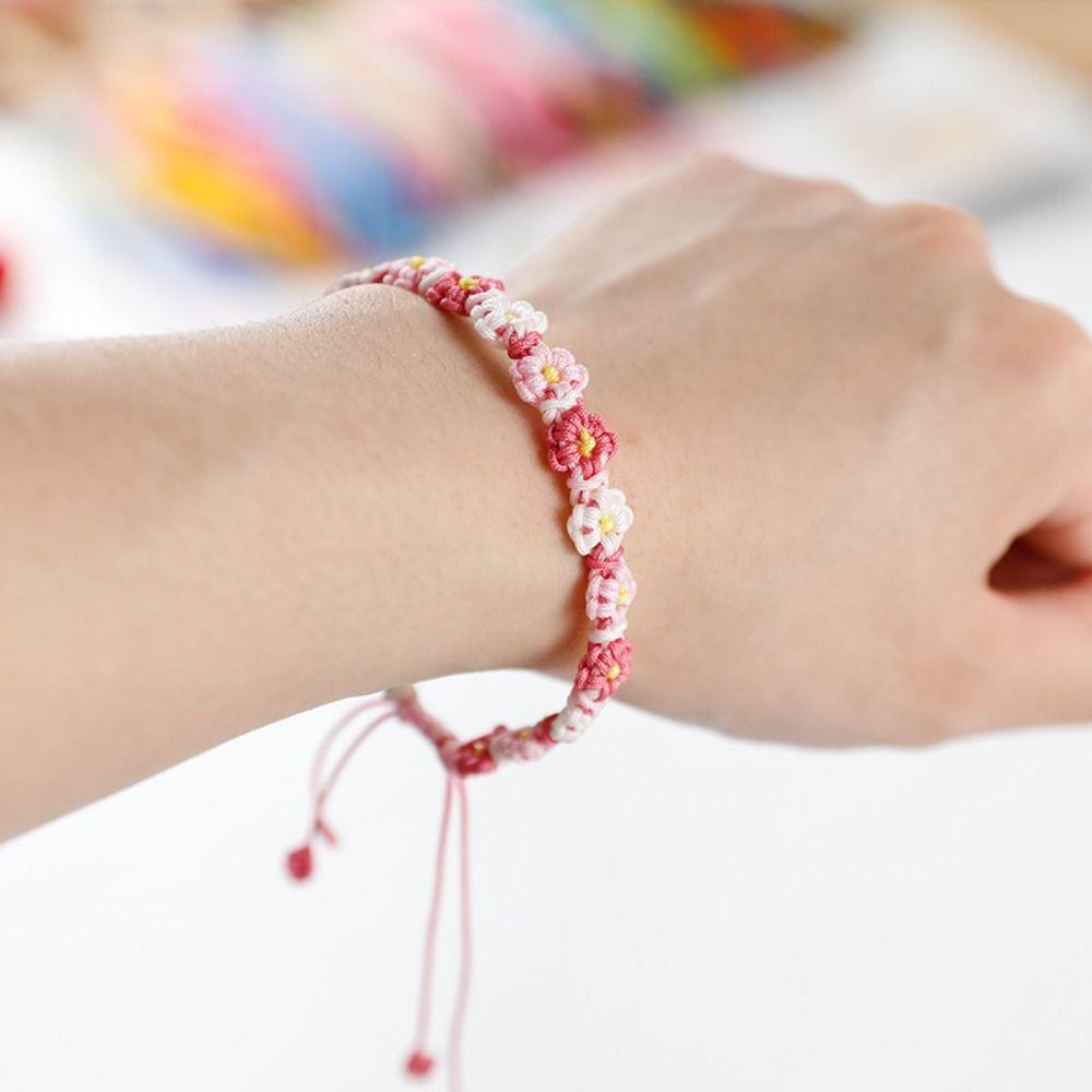 Nylon Polyester Jewelry Making Chinese Knot Rainbow Braided String Rope Macrame Cord Thread Cord