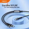 Recci RTC-T16 2-in-1 Type-C and Lightning Data Cable