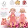Baby Doll-Clothing Accessories Sets - 12 Sets Girl Doll Clothes Dress for 10-12 Inch Doll, Doll Outfits Accessories for Baby Doll Girl, Toy