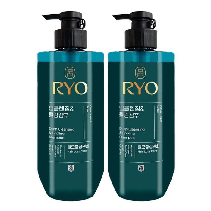 RYO Cheong-A Deep Cleansing & Cooling Shampoo 592ml x2 (29988854)