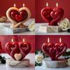 Multipurpose Love Theme Silicone Mould Crafting Decorative Candle for Couples and Event