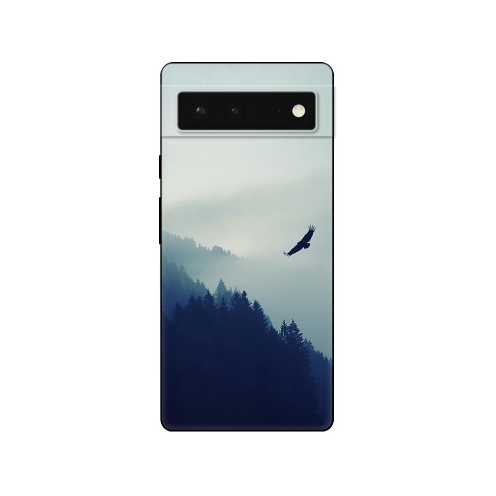 Für Google Pixel 6 Hülle Für Google Pixel 6 Pro Hülle Telefonrückseite Für Google Pixel6 Pixel 6Pro Soft Case Funda schwarzes TPU-Case