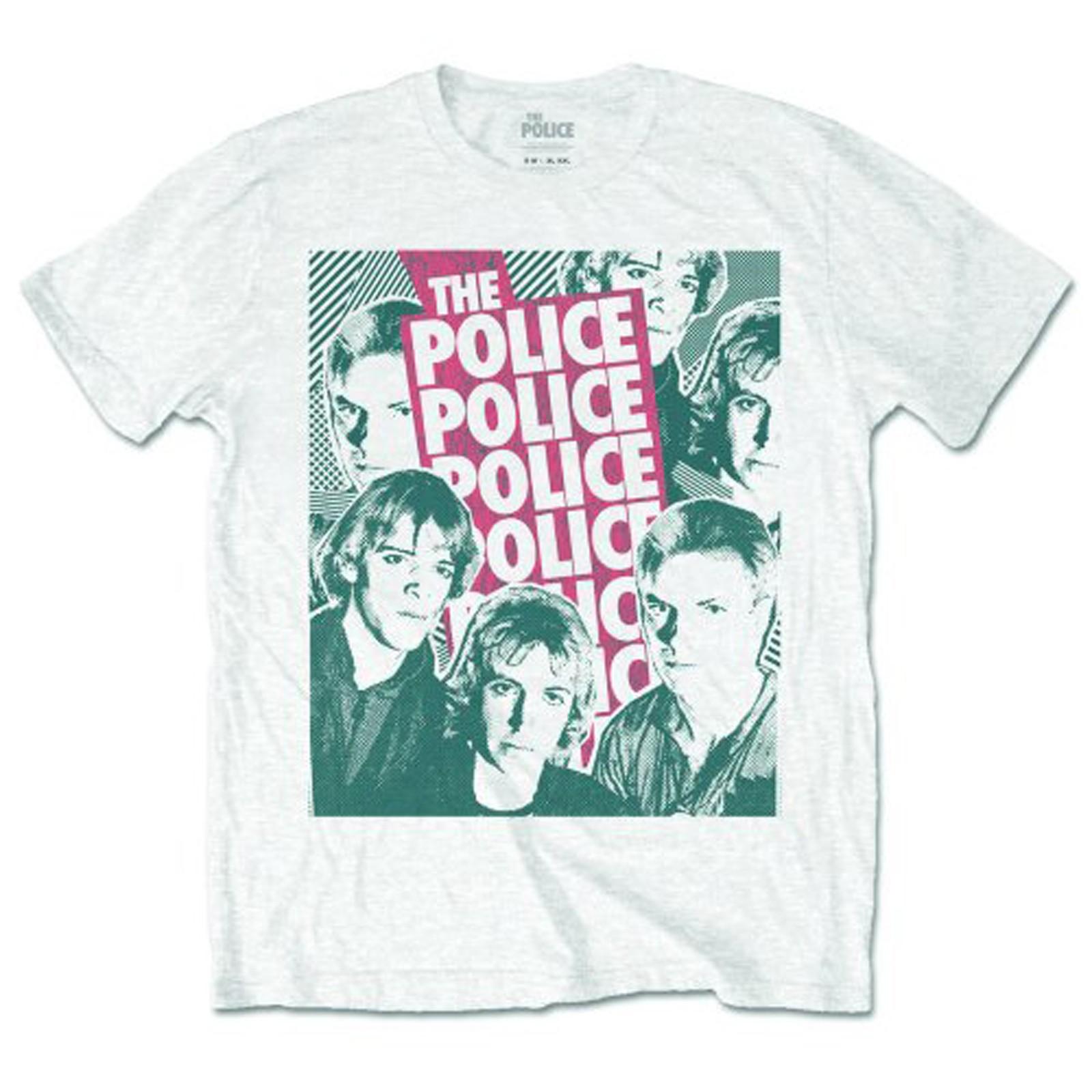 The Police Sting 80s Profiles Rock Licensed Tee T-Shirt Men XXL