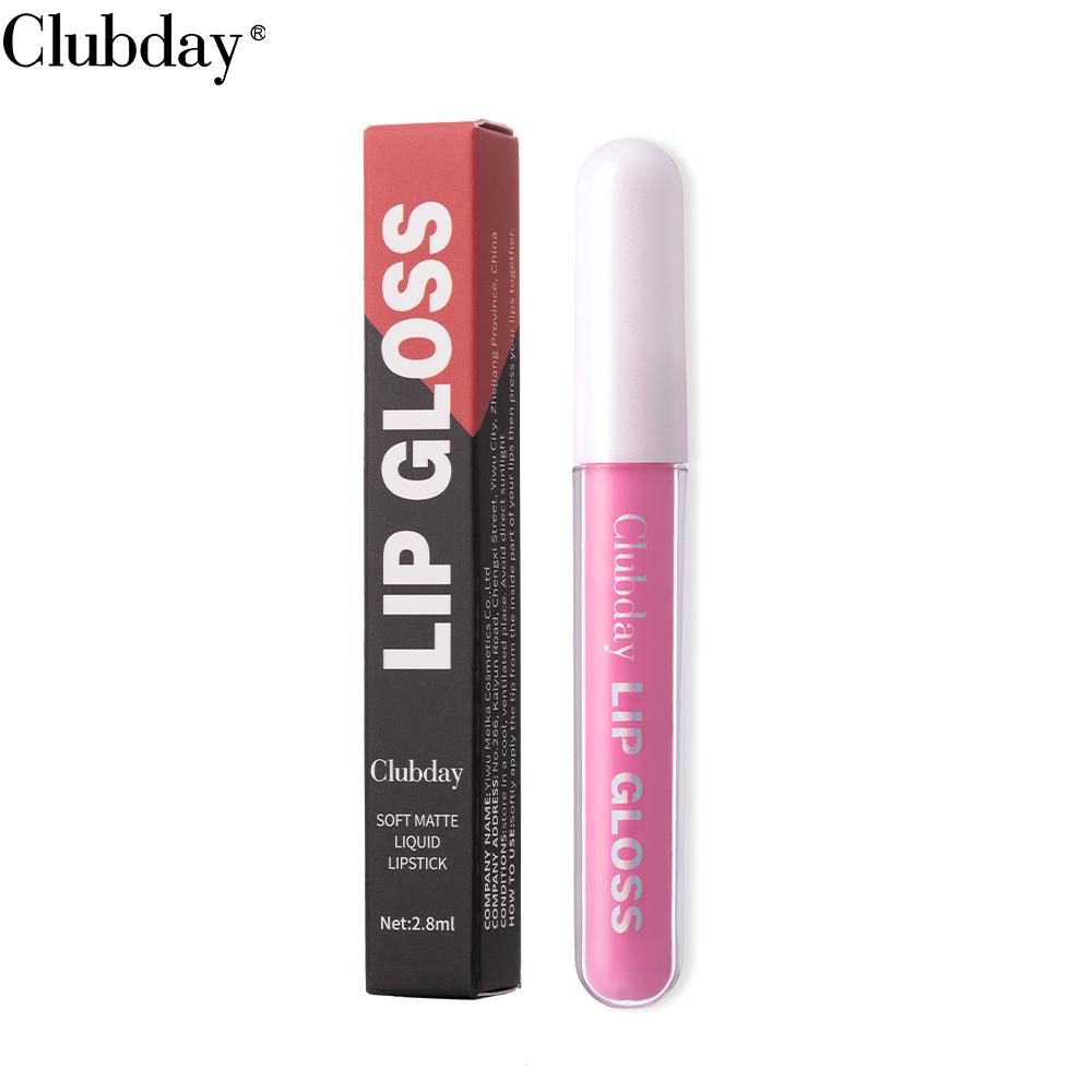 Clubday Matte Velvet Lip Gloss, Long-lasting And Easy To Apply, Suitable For A Variety Of Makeup Looks, Available In 6 Shades.