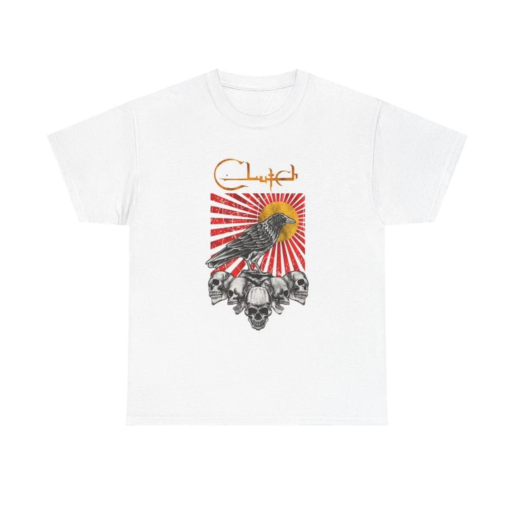 Clutch Graphic T Shirt Vintage Rock Metal Merch Unisex Heavy Cotton Tee
