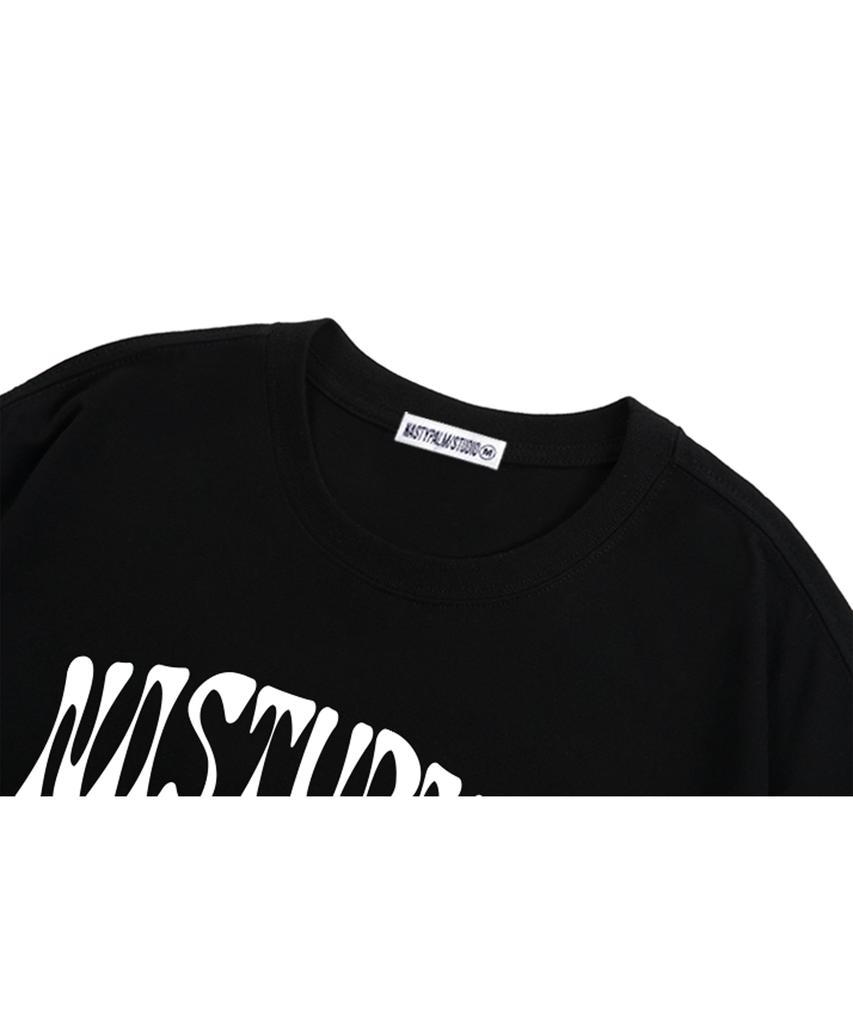 NP STUDIO Nature Art Logo T-Shirt Black