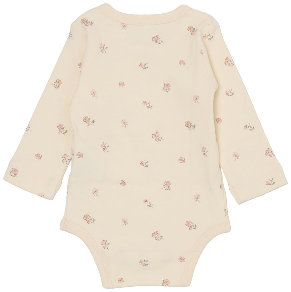 OC Long Sleeve Bodysuit Meredith Egret JBCO245292 Baby OWHT 50 [Jamie Kay]