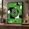 Borussia Mönchengladbach Diamond Painting Kit 5D Full Drill DIY Diamond Mosaic Wall Art Home Decor