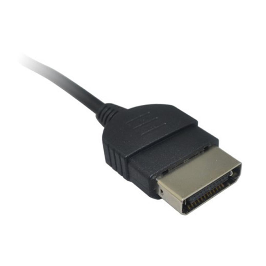 Game Console AV Cable HD Prevent Interference Plug and Play RCA Sound Video Cord for Xbox 5.9ft
