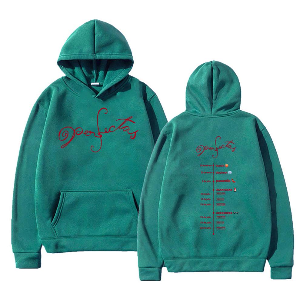 Perfektes Emilia 2025 Album Hoodie Emilia Mernes Vintage Retro Herren/Damen Hoodies Harajuku Winterkleidung Pullover Sweatshirt