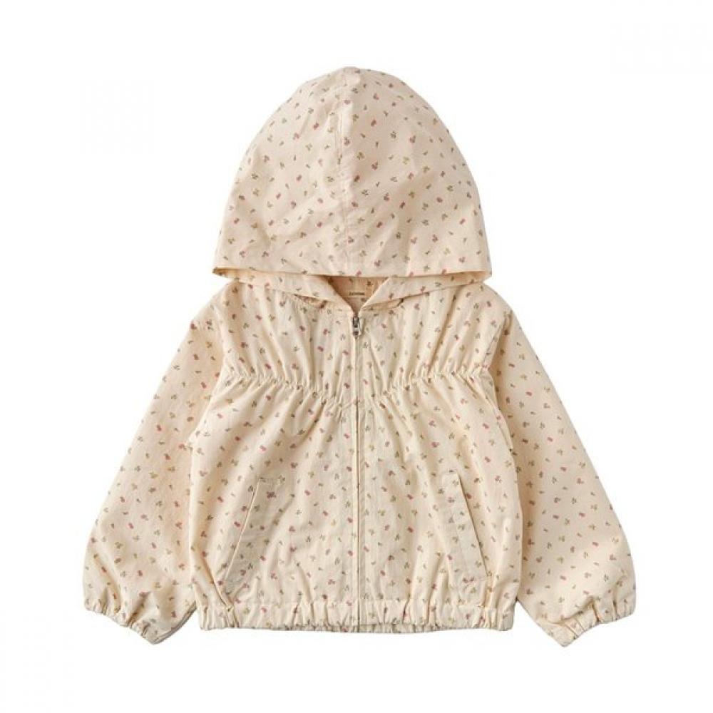 Rulabi Маленький Цветок Земли Сборки Полиэстер Лонгслив 76112 110 04 beige/130