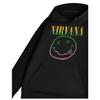 Nirvana Unisex Adult Rainbow Logo Hoodie
