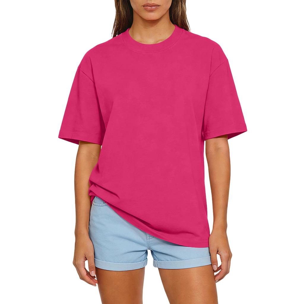 T-shirt Casual Unisex a Maniche Corte alla Moda