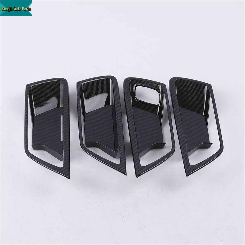 Carbon Fiber Interior/Exterior Mods with Integrated Air Outlets & Rotating AC Panel for 2019 Ford Focus