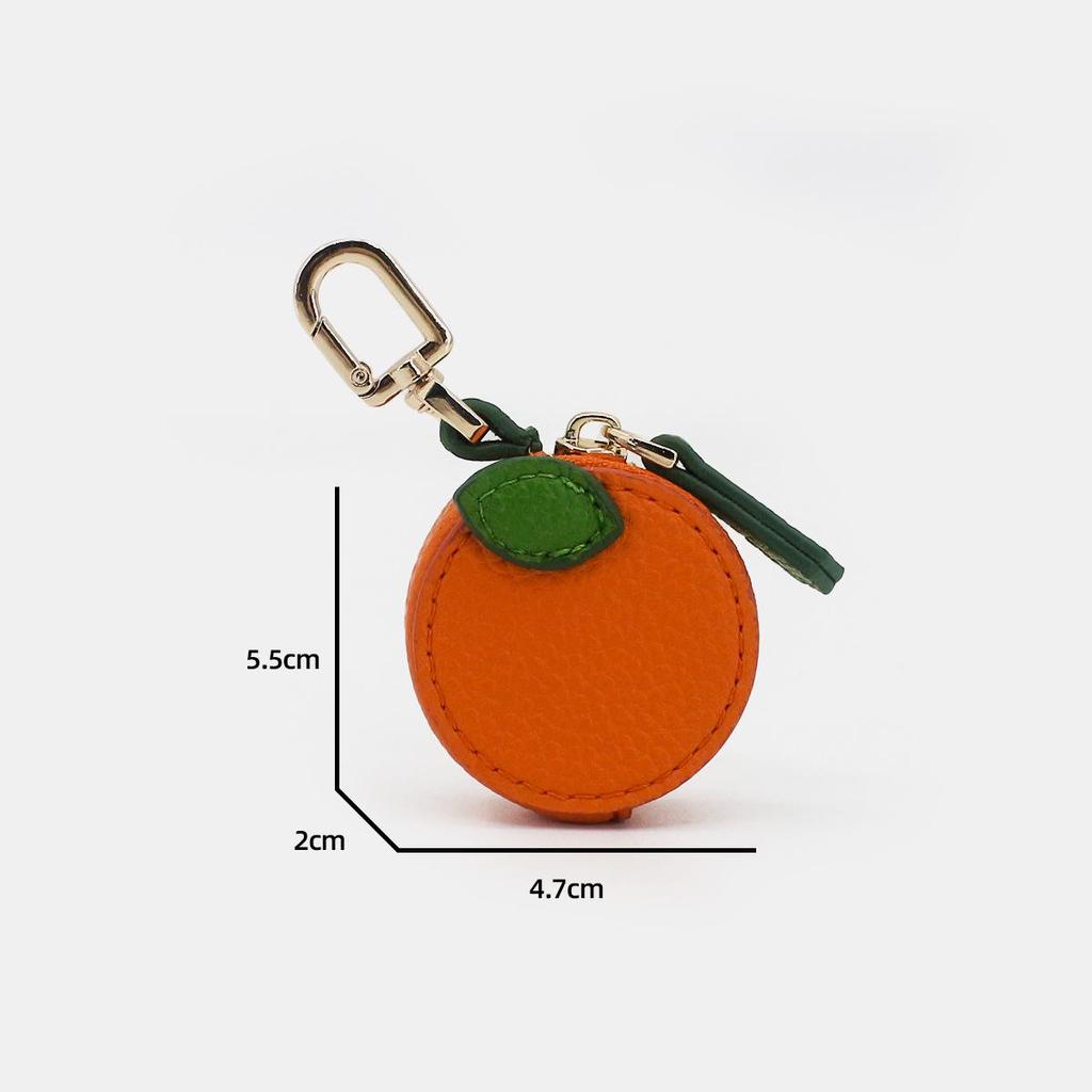 Strawberry Fruit Coin Purse Keychain: Mini Gift Pouch Pendant