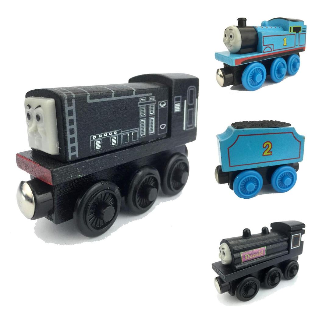 Thomas Train Car Tender Wooden Magnetic Railway Toy Truck Kids Gift Set